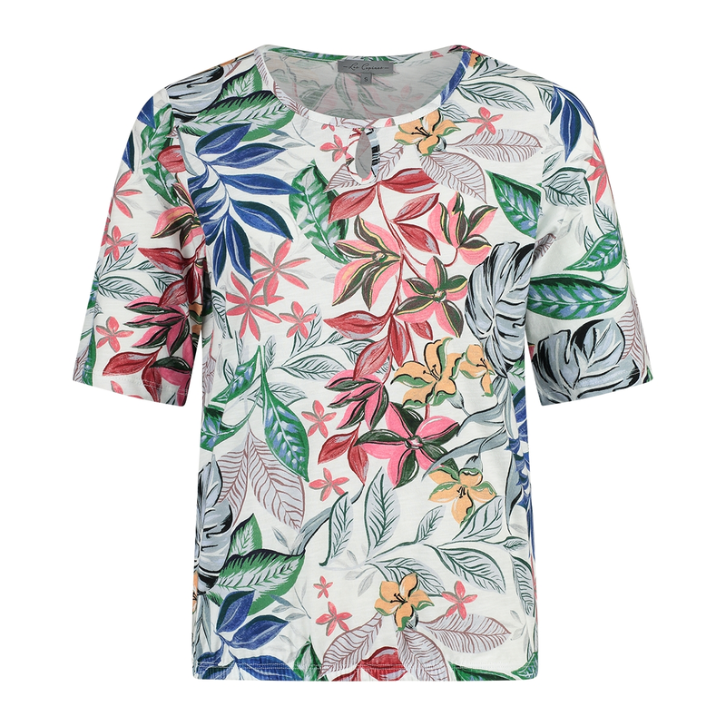 Dames Top 25062 Les Copines OFF-WHITE