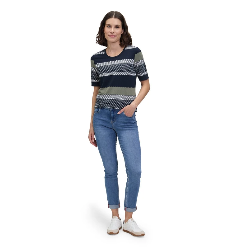 Dames Top 25401414 Betty Barclay GROEN DESSIN