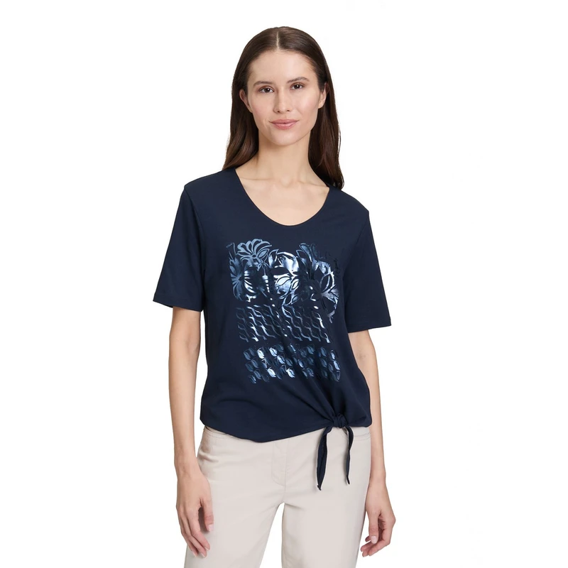 Dames Top 25411885 Betty Barclay BLAUW DESSIN