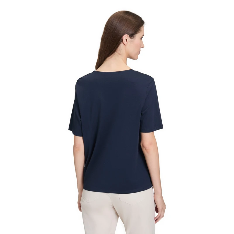Dames Top 25411885 Betty Barclay BLAUW DESSIN