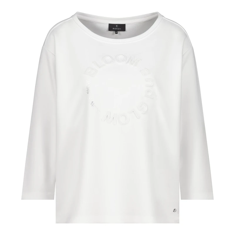 Dames Top 409104 Monari OFF-WHITE