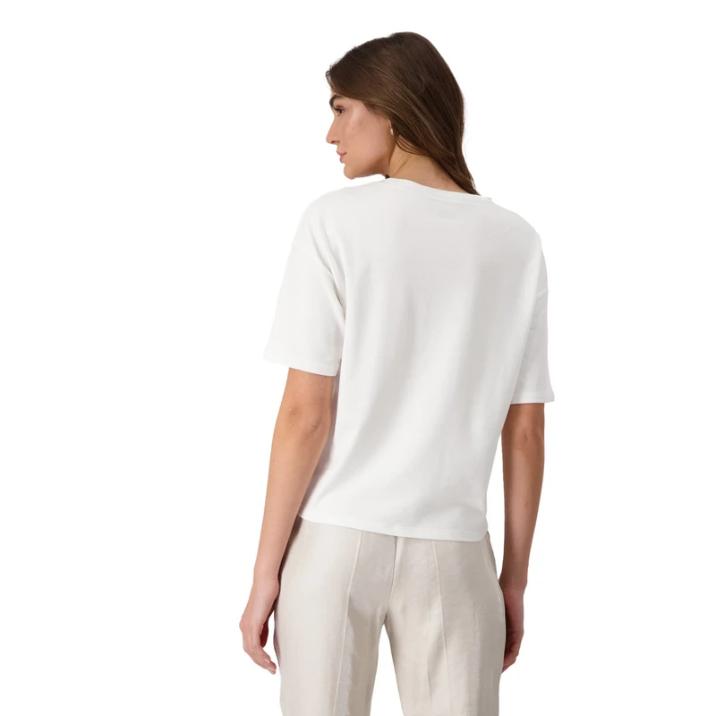 Dames Top 409195 Monari OFF-WHITE
