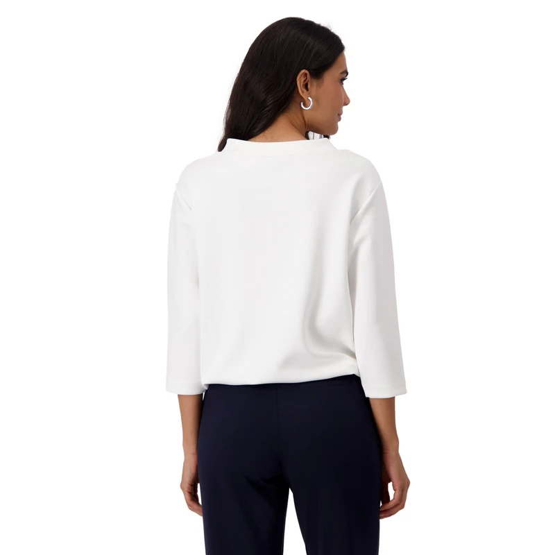 Dames Top 409376 Monari OFF-WHITE