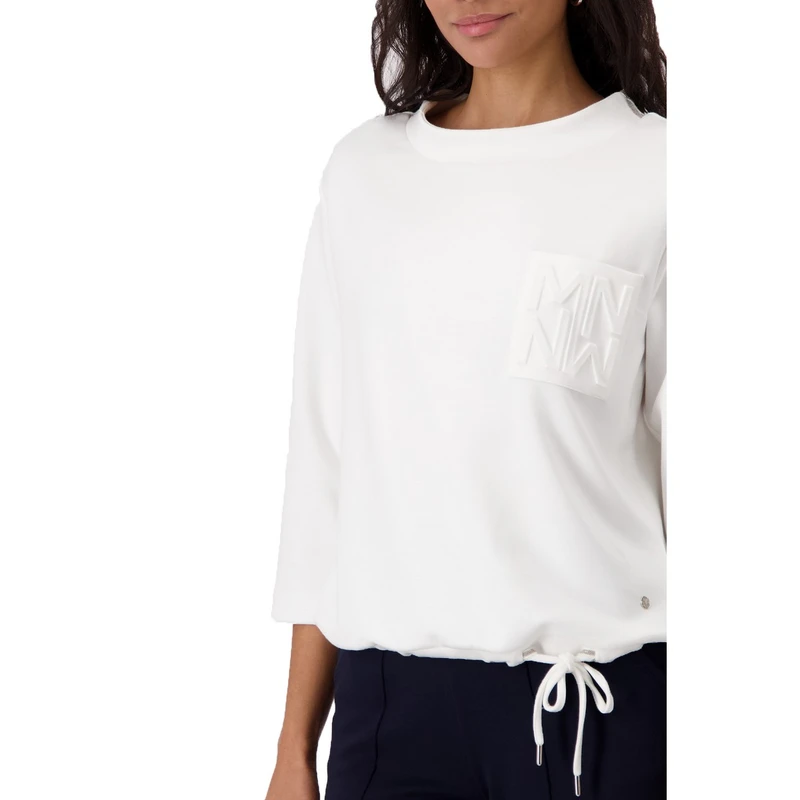 Dames Top 409376 Monari OFF-WHITE