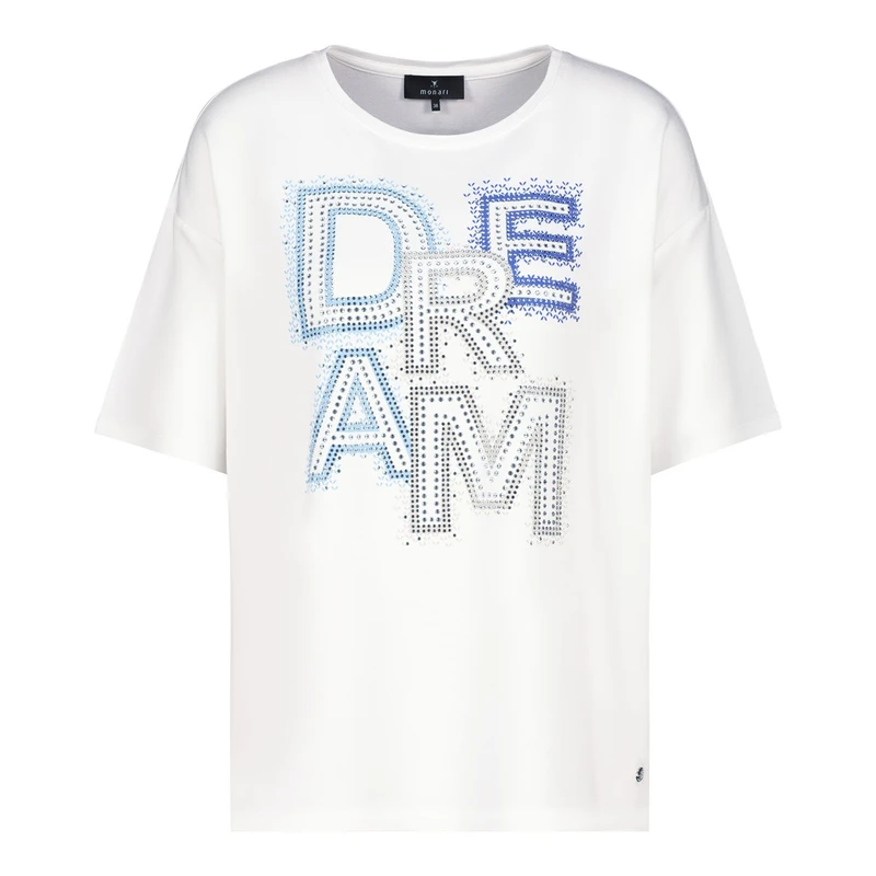 Dames Top 409428 Monari OFF-WHITE