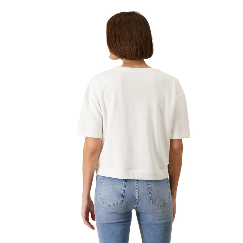 Dames Top 409775 Monari ECRU