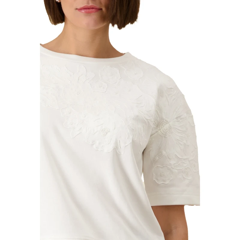 Dames Top 409775 Monari ECRU