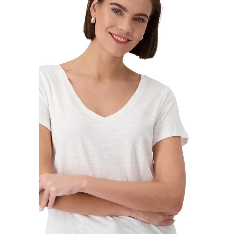 Dames Top 409841 Monari ECRU