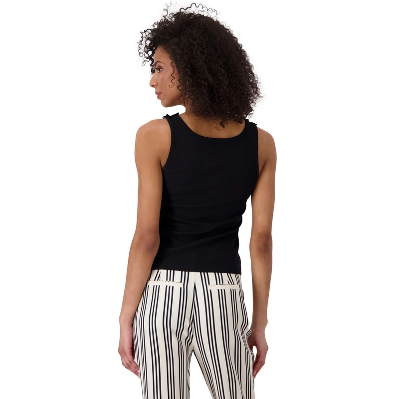 Dames Top 409867 Monari ZWART DESSIN