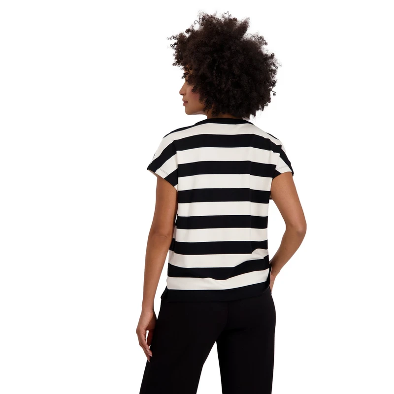 Dames Top 409879 Monari ZWART DESSIN