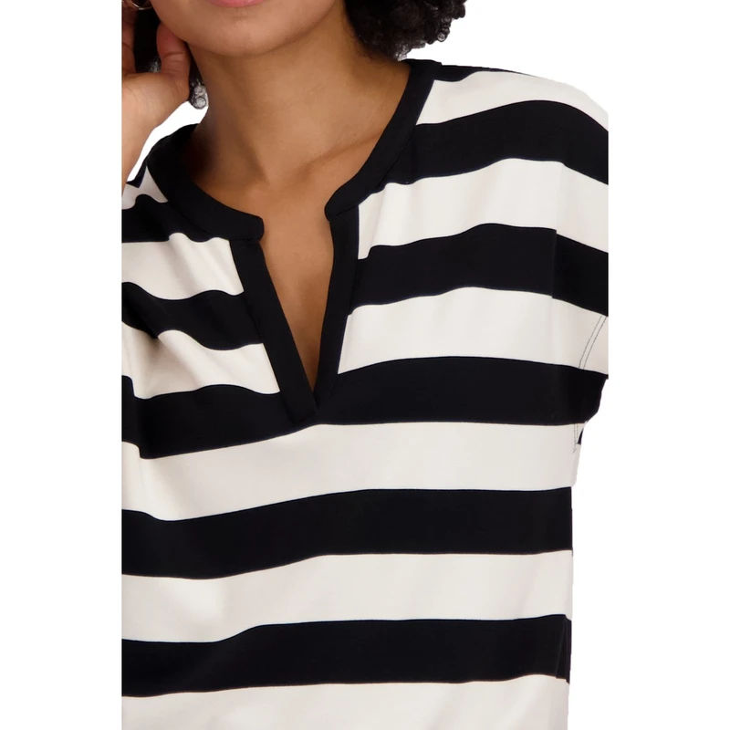 Dames Top 409879 Monari ZWART DESSIN