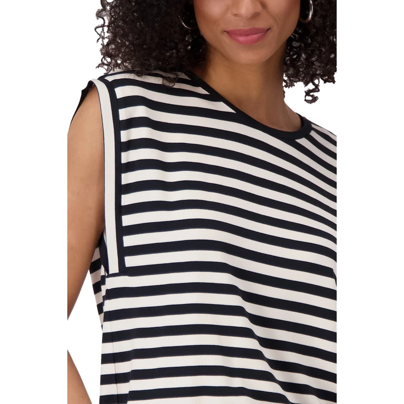 Dames Top 409882 Monari ZWART DESSIN