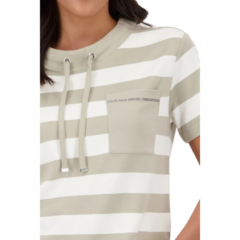 Dames Top 409921 Monari BRUIN DESSIN