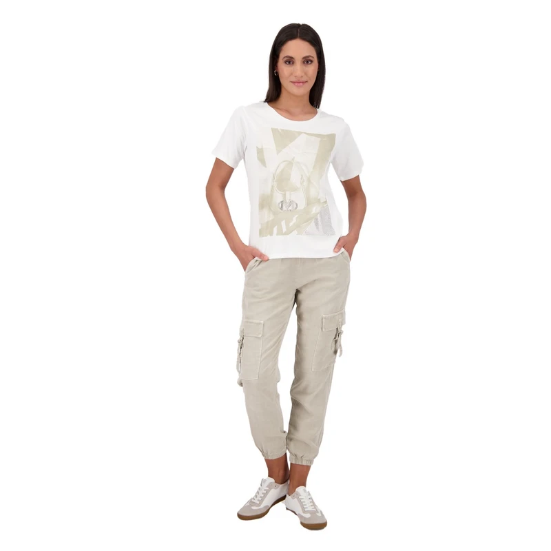 Dames Top 409929 Monari ECRU