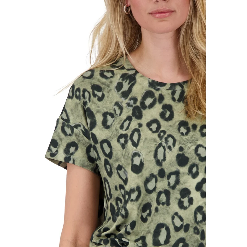 Dames Top 410065 Monari BRUIN DESSIN