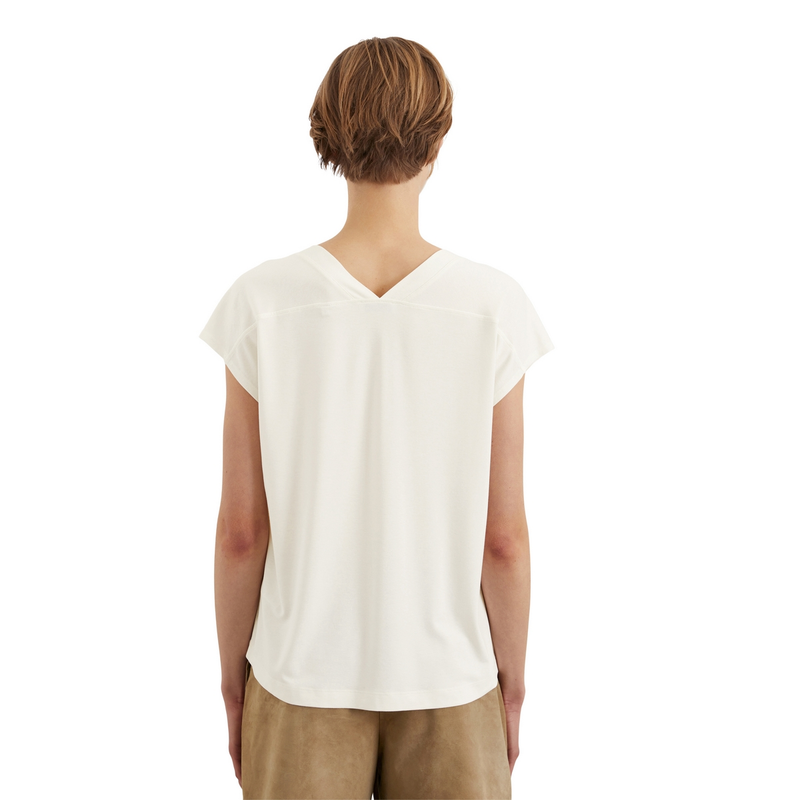 Dames Top 503205251087 Marc O'Polo Wit