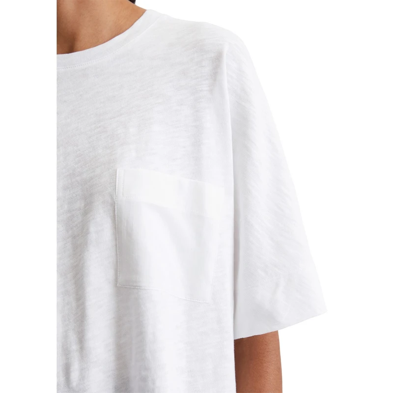Dames Top 504226151203 Marc O'Polo Wit