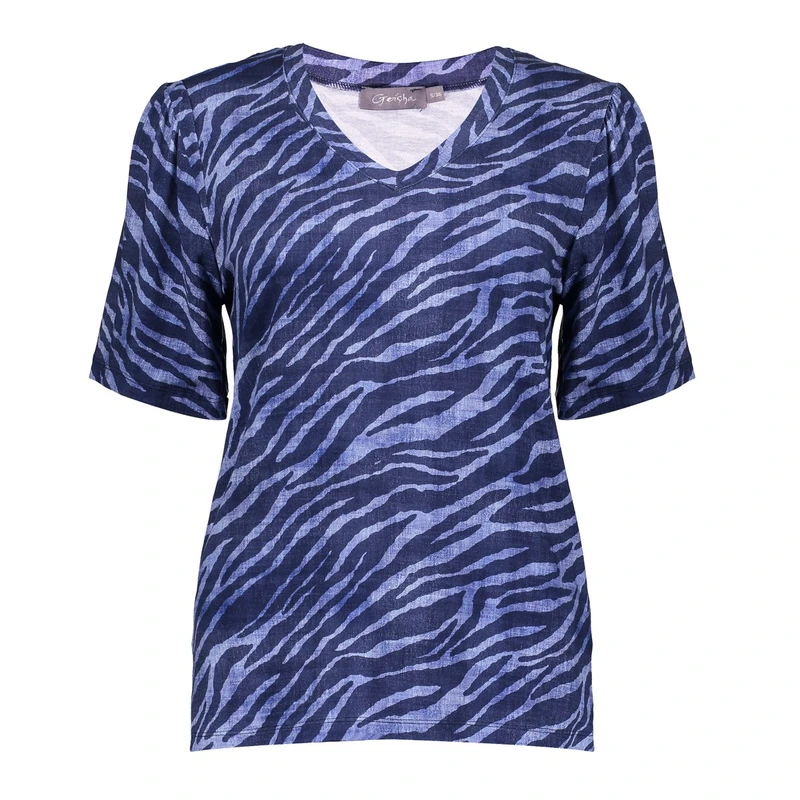 Dames Top 52133-60 JAZZ Geisha BLEU