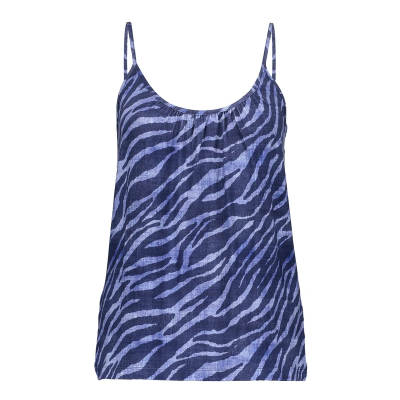 Dames Top 52136-60 SUE Geisha BLEU