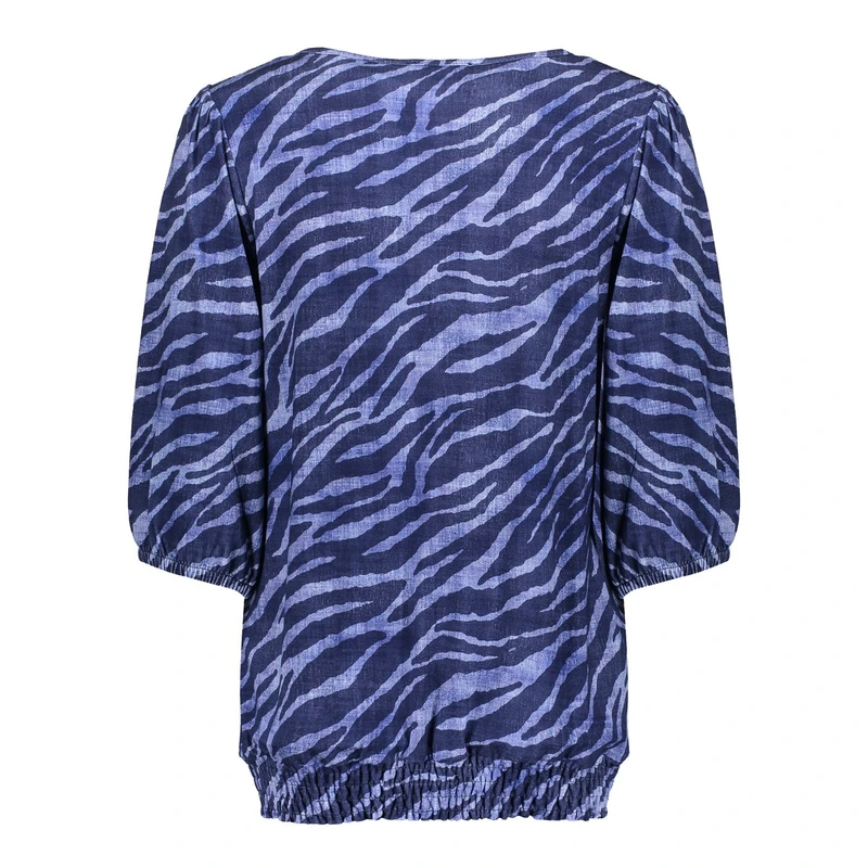 Dames Top 52137-60 ELLA Geisha BLEU