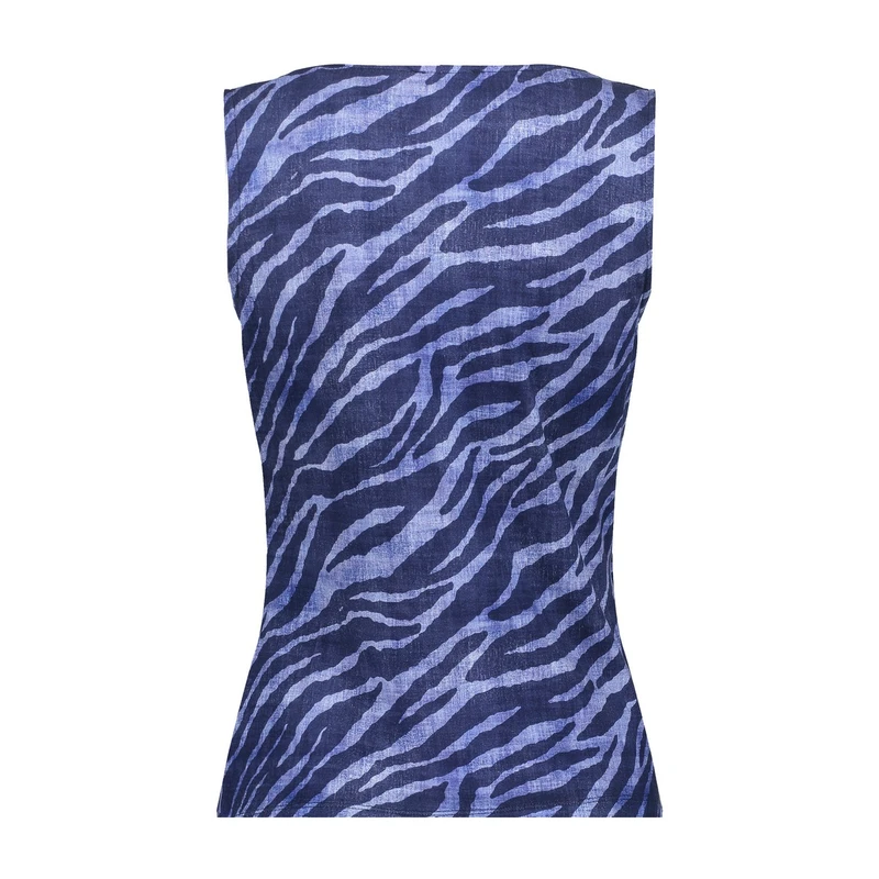 Dames Top 52138-60 PUCK Geisha BLEU