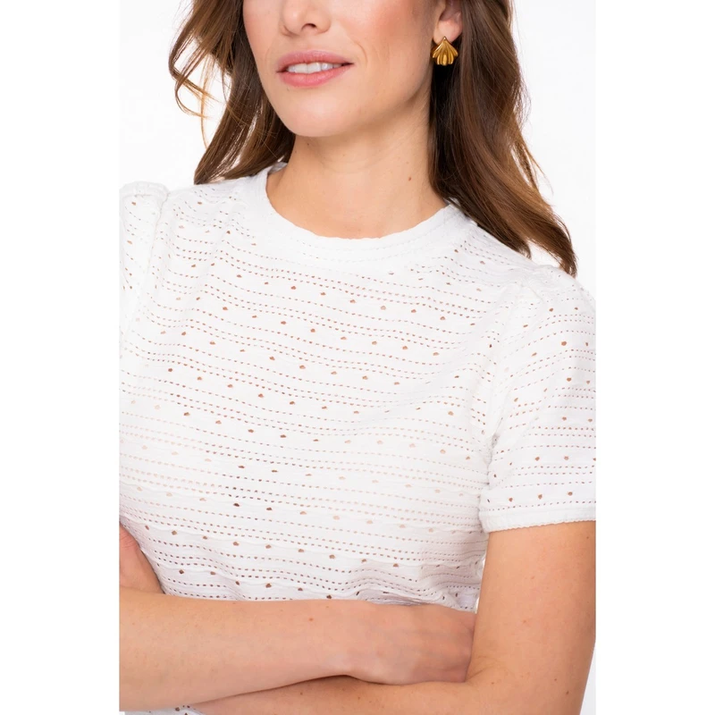 Dames Top 52407-41 Geisha OFF-WHITE