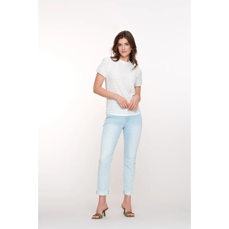 Dames Top 52407-41 Geisha OFF-WHITE