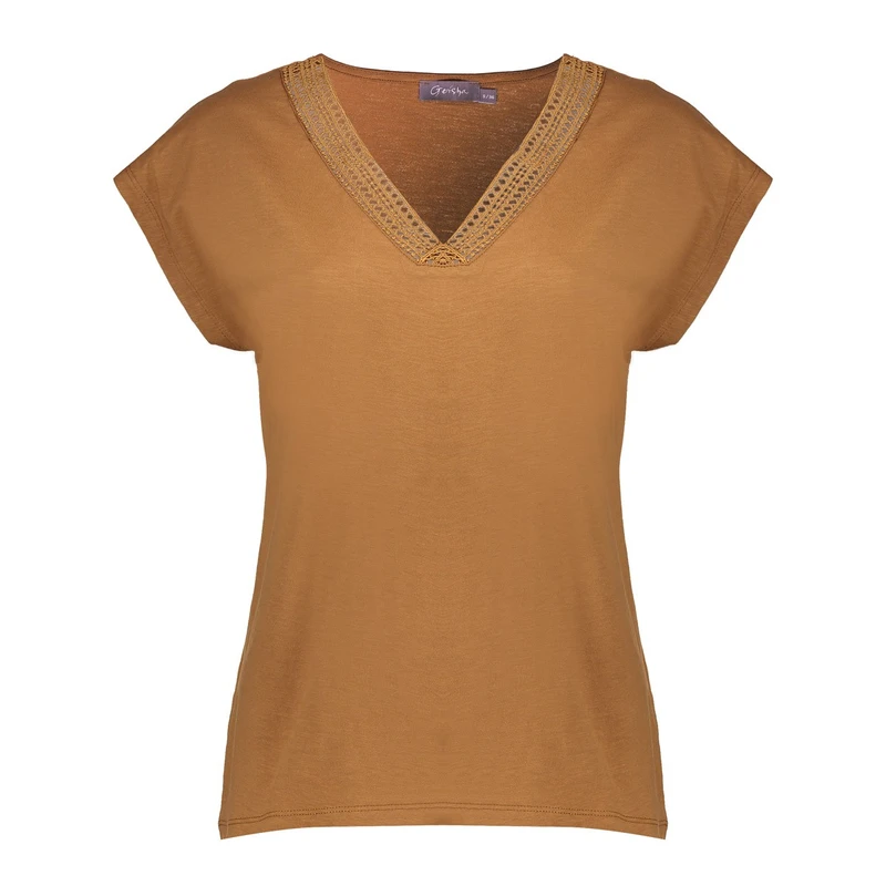Dames Top 52412-41 Geisha COGNAC