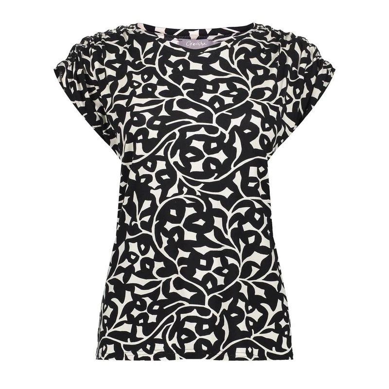 Dames Top 52419-20 Geisha ZWART