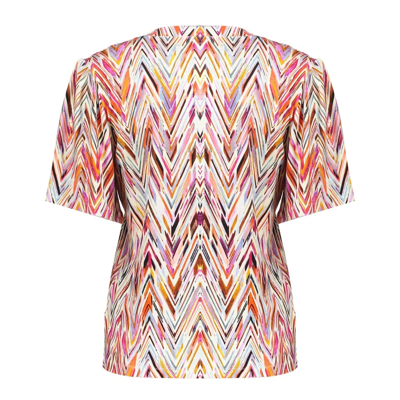Dames Top 52445-60 JAZZ Geisha ROOD DESSIN