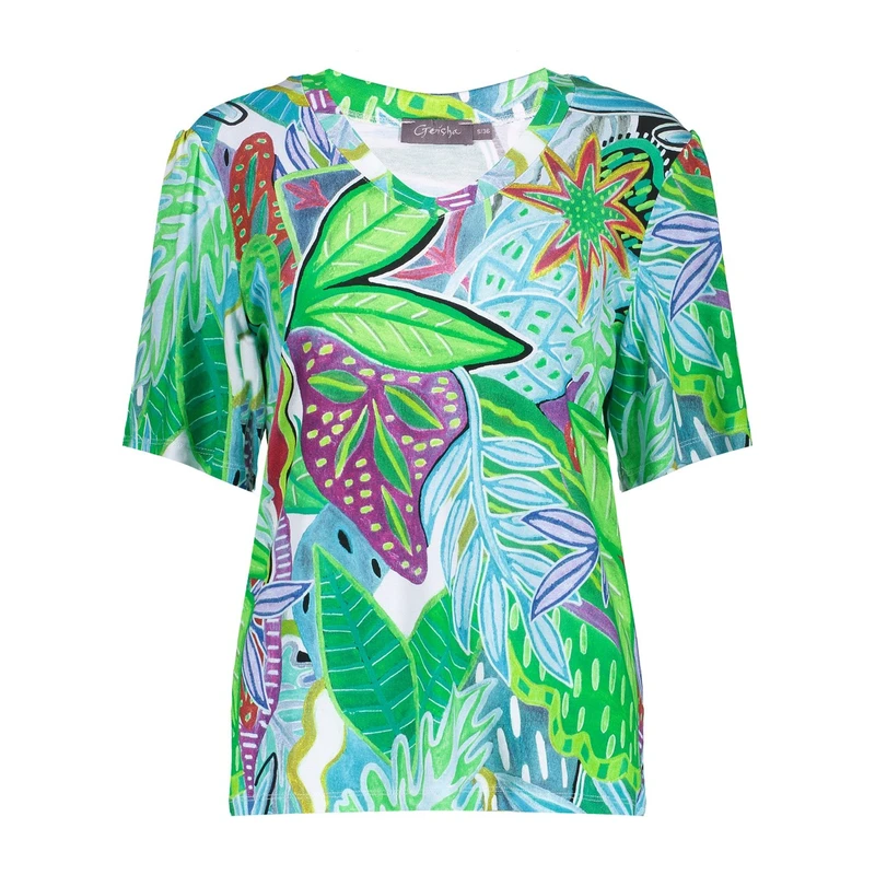 Dames Top 52445-60 JAZZ Geisha AQUA