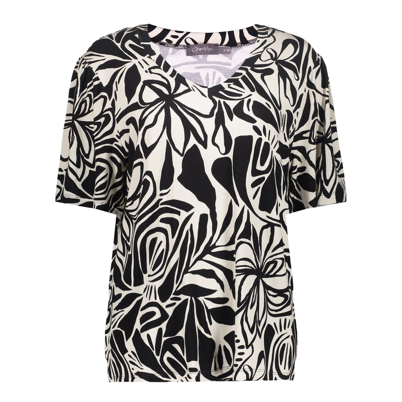 Dames Top 52445-60 JAZZ Geisha ZWART