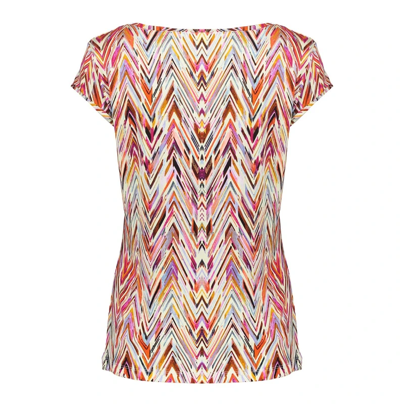 Dames Top 52446-60 KATE Geisha ROOD DESSIN