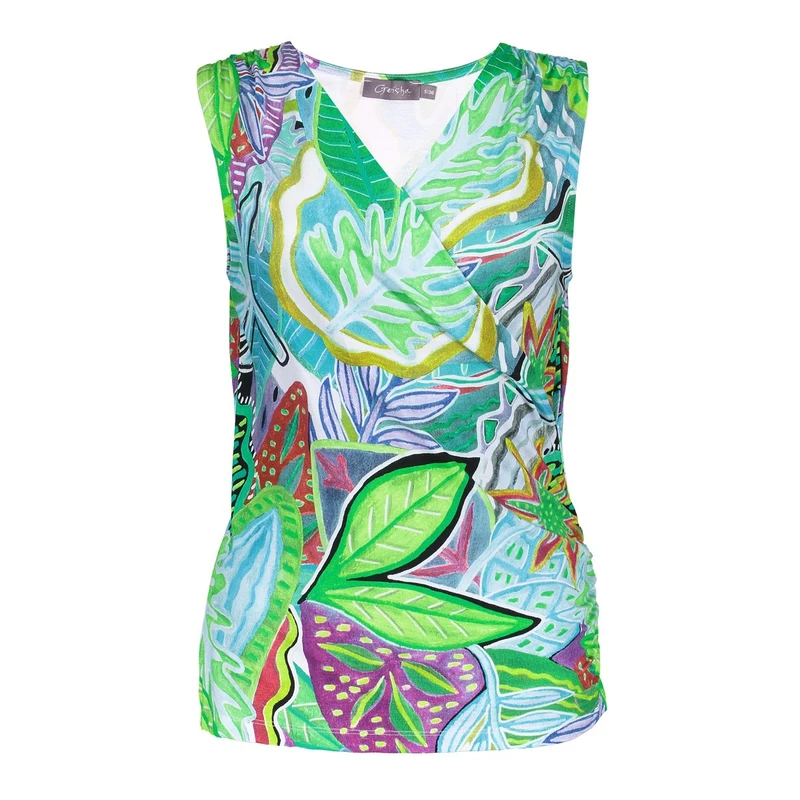 Dames Top 52450-60 PUCK Geisha AQUA