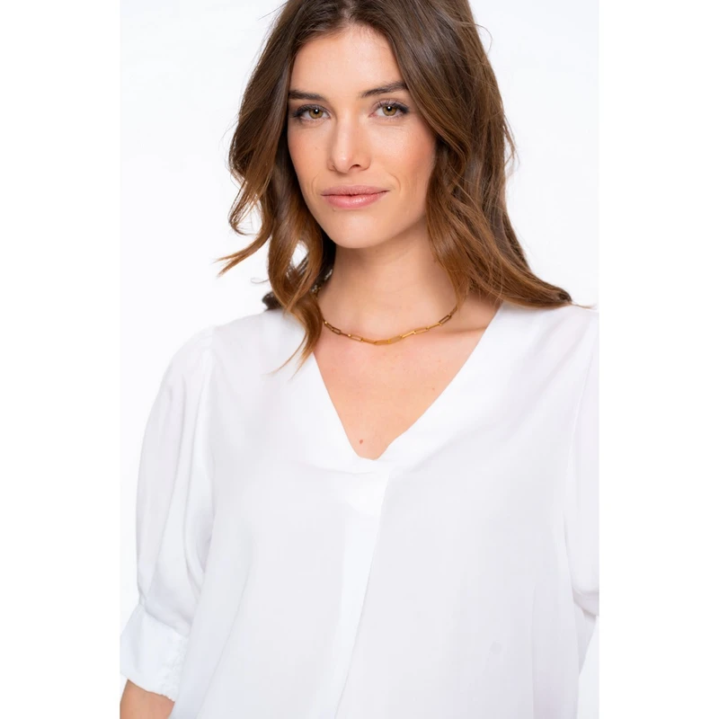 Dames Top 53006-10 Geisha Wit