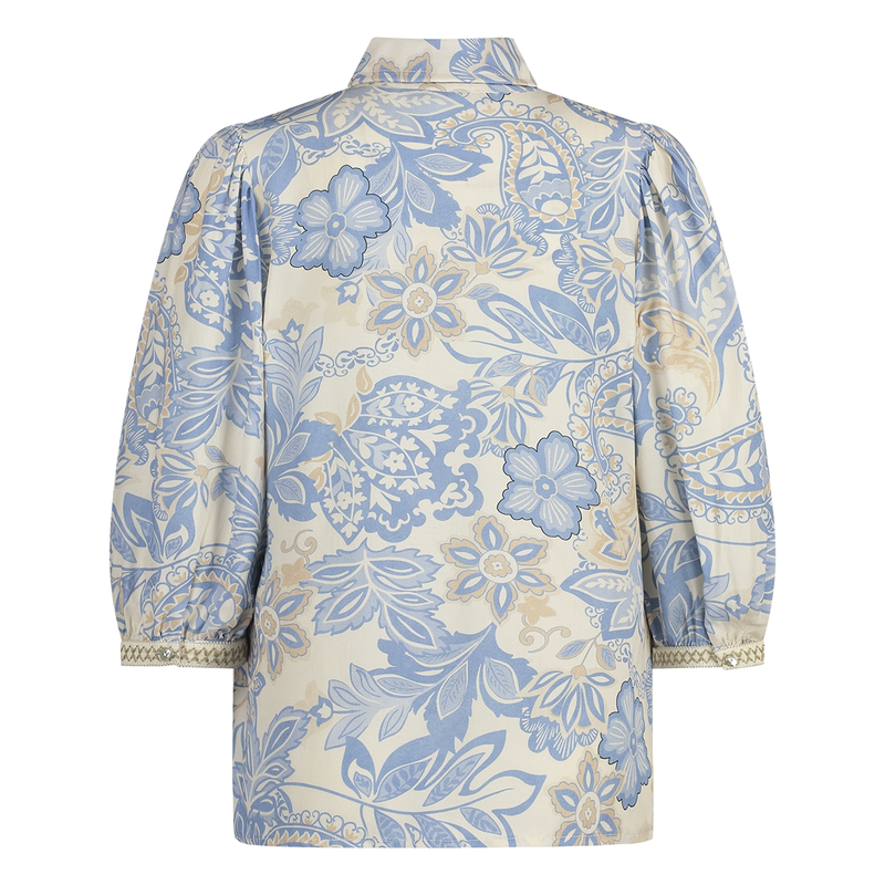Dames Top 53313-70 Geisha BLAUW MELE
