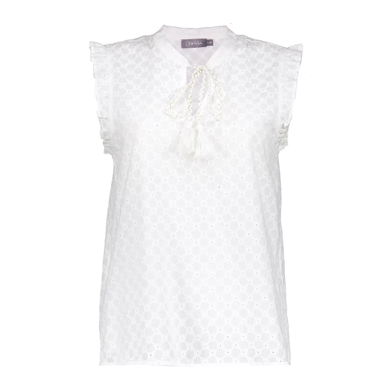 Dames Top 53346-26 Geisha OFF-WHITE