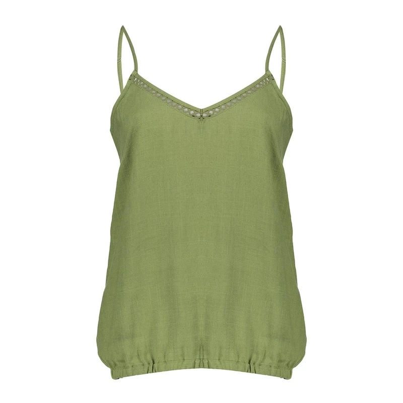 Dames Top 53351-21 Geisha GROEN DESSIN