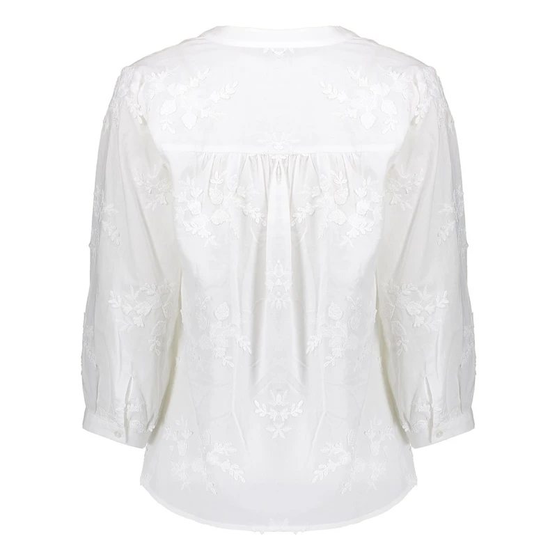 Dames Top 53408-14 Geisha Wit
