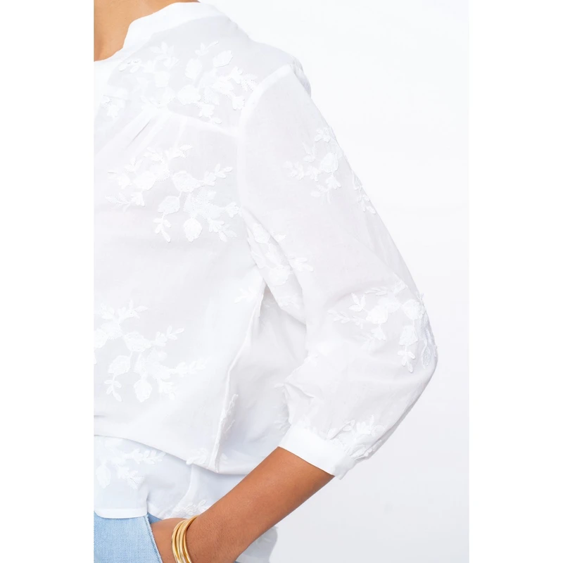 Dames Top 53408-14 Geisha Wit