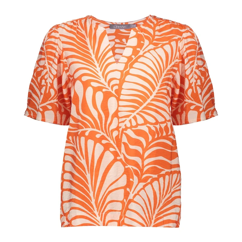 Dames Top 53447-20 Geisha ROOD DESSIN