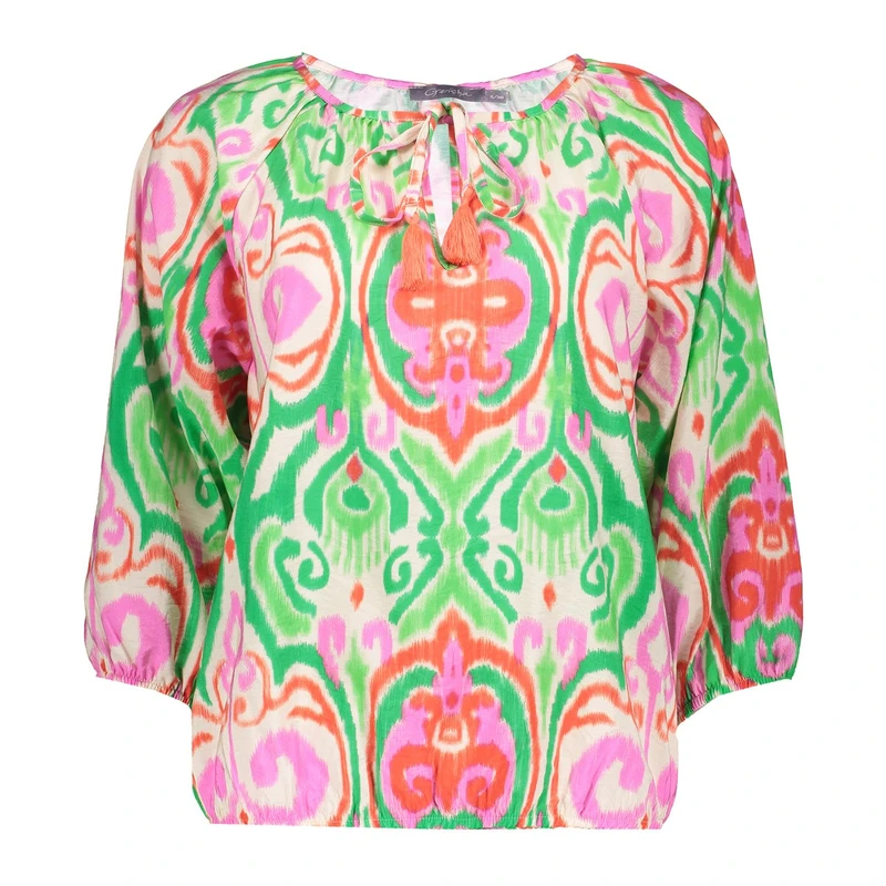 Dames Top 53481-20 Geisha ROOD DESSIN