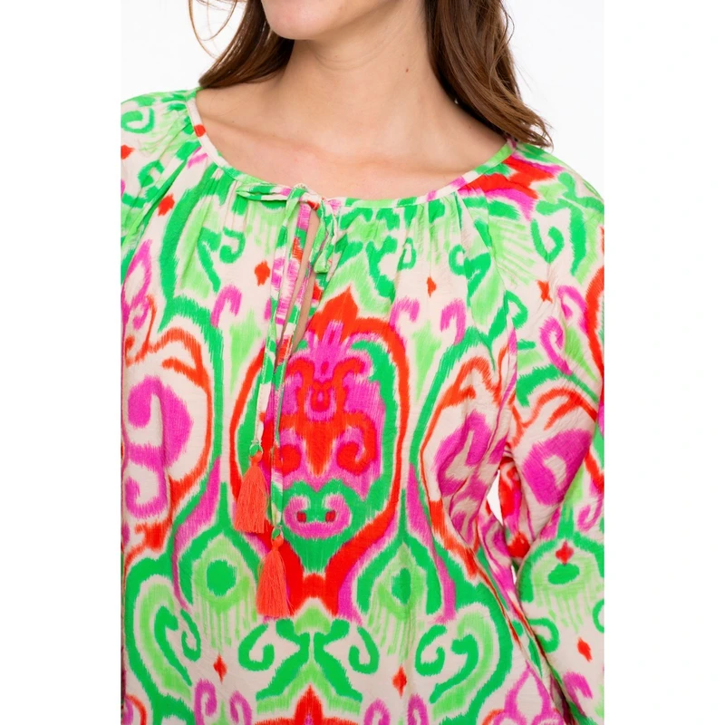 Dames Top 53481-20 Geisha ROOD DESSIN