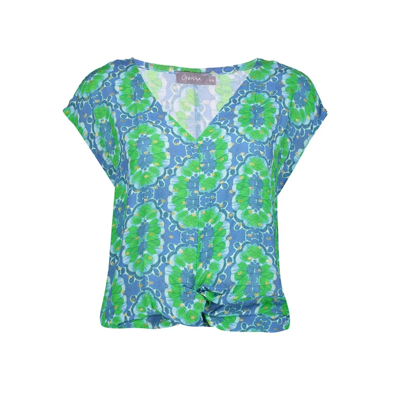 Dames Top 53483-20 Geisha BLEU