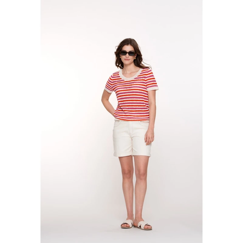 Dames Top 54301-10 Geisha OFF-WHITE