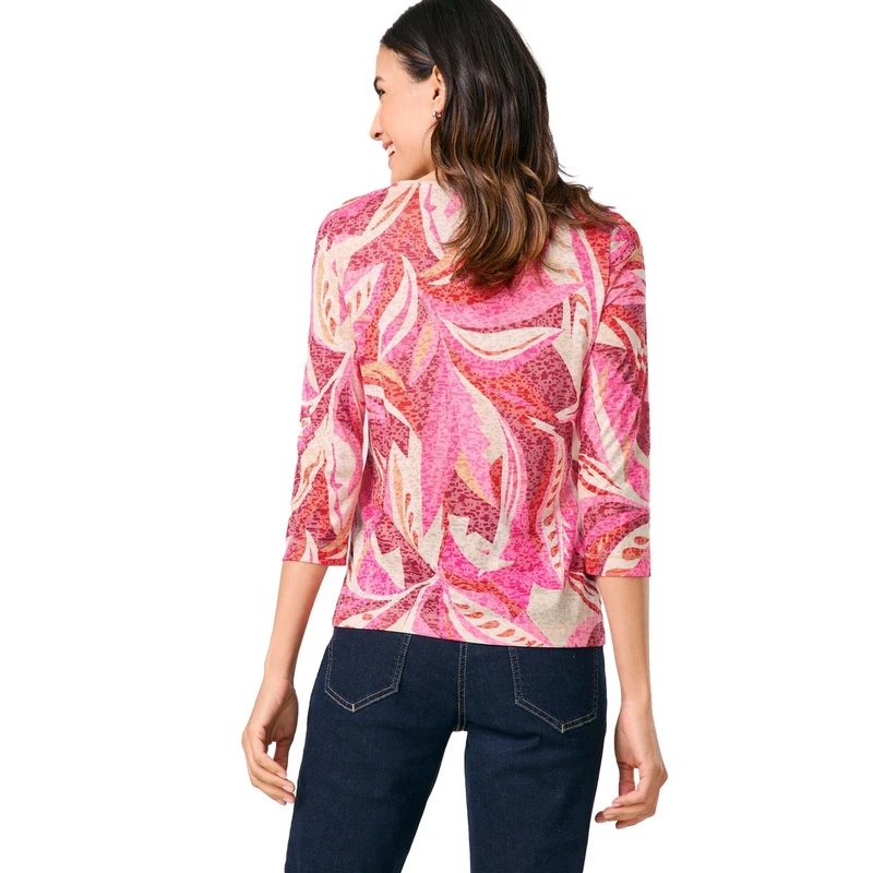 Dames Top 570240-35011 Gerry Weber ROOD DESSIN