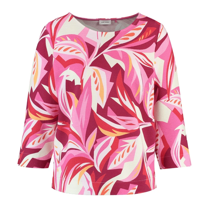 Dames Top 570251-35017 Gerry Weber ROOD DESSIN