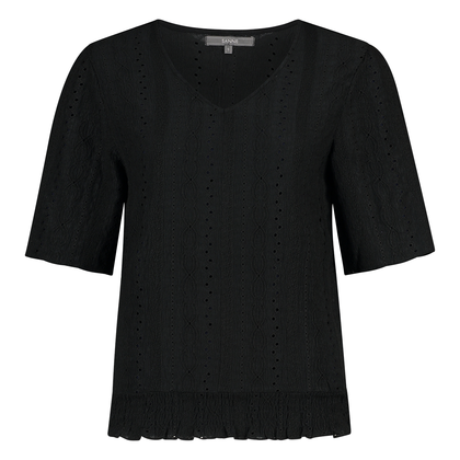 Dames Top ajour vlindermw