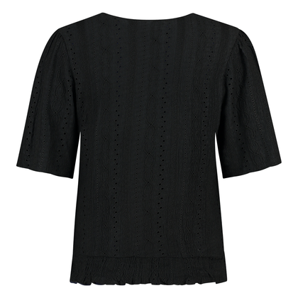 Dames Top ajour vlindermw