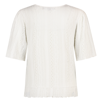 Dames Top ajour vlindermw